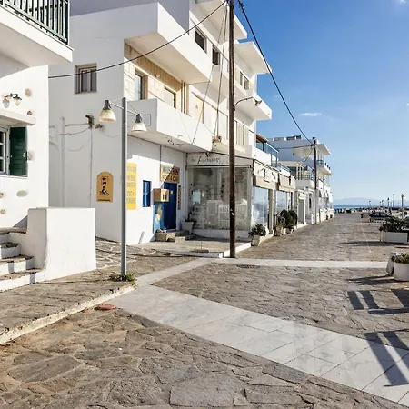 Casa Nileas For Cycladic Summer Living Right On The Bay And Beach! * Piso Livadi