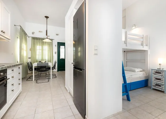 Casa Nileas For Cycladic Summer Living Right On The Bay And Beach! *